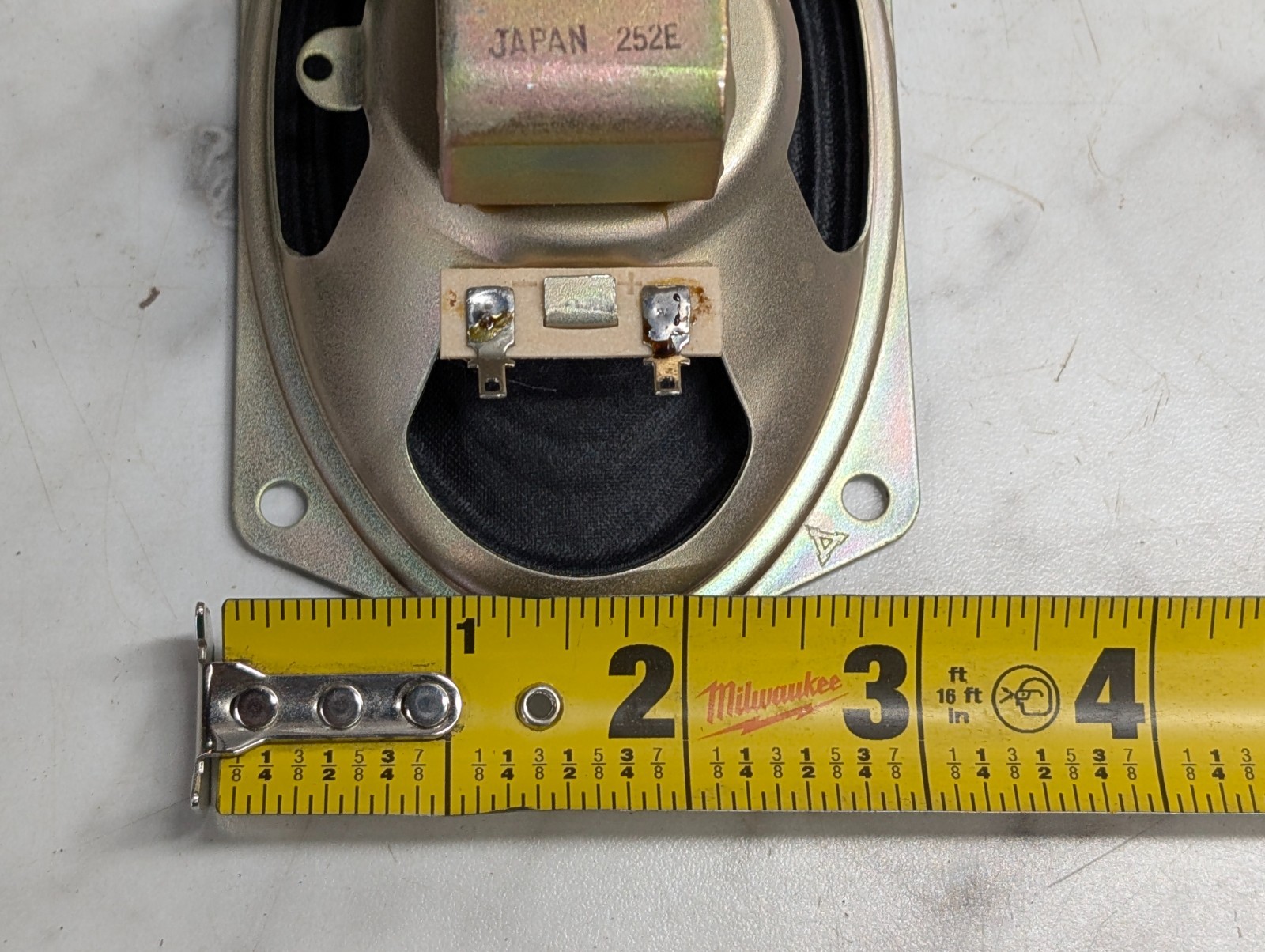 Matsushita 3x5" 12x8cm Replacement Speaker 16 Ohm CD5322 252E EAS-12D41SS Japan