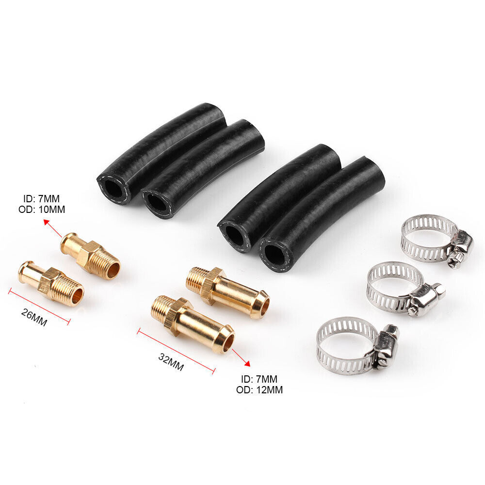 ⭐1-6 PSI Universal Adjustable Fuel Pressure Regulator Kit For Carburetor Engine⭐