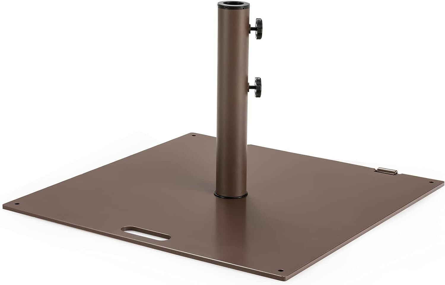 50LBS Portable Outdoor Umbrella Base Stand 24 Inches Square Base Holder