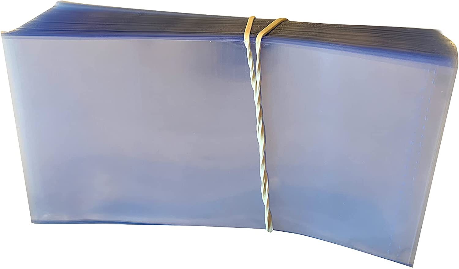 Heat Shrink Plastic Perforated  Clear Neck Wrap Band Bundle of 250 for Jars