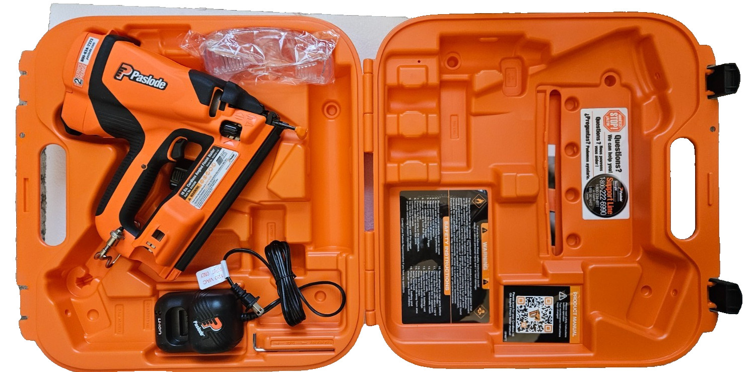 Paslode Angled Finish Nailer IA250A-Li2, 916200,  Battery & Fuel Cell Powered