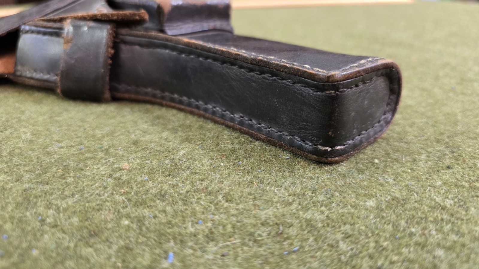 pre-WWII Spanish Military Leather Holster w/o Shoulder Strap Astra 400 Pistol