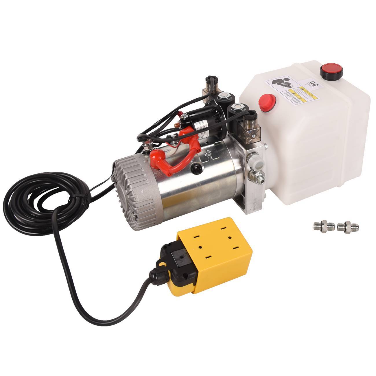 3 Quart Hydraulic Power Unit Pump Double Acting Dump Trailer Lifting Platforms