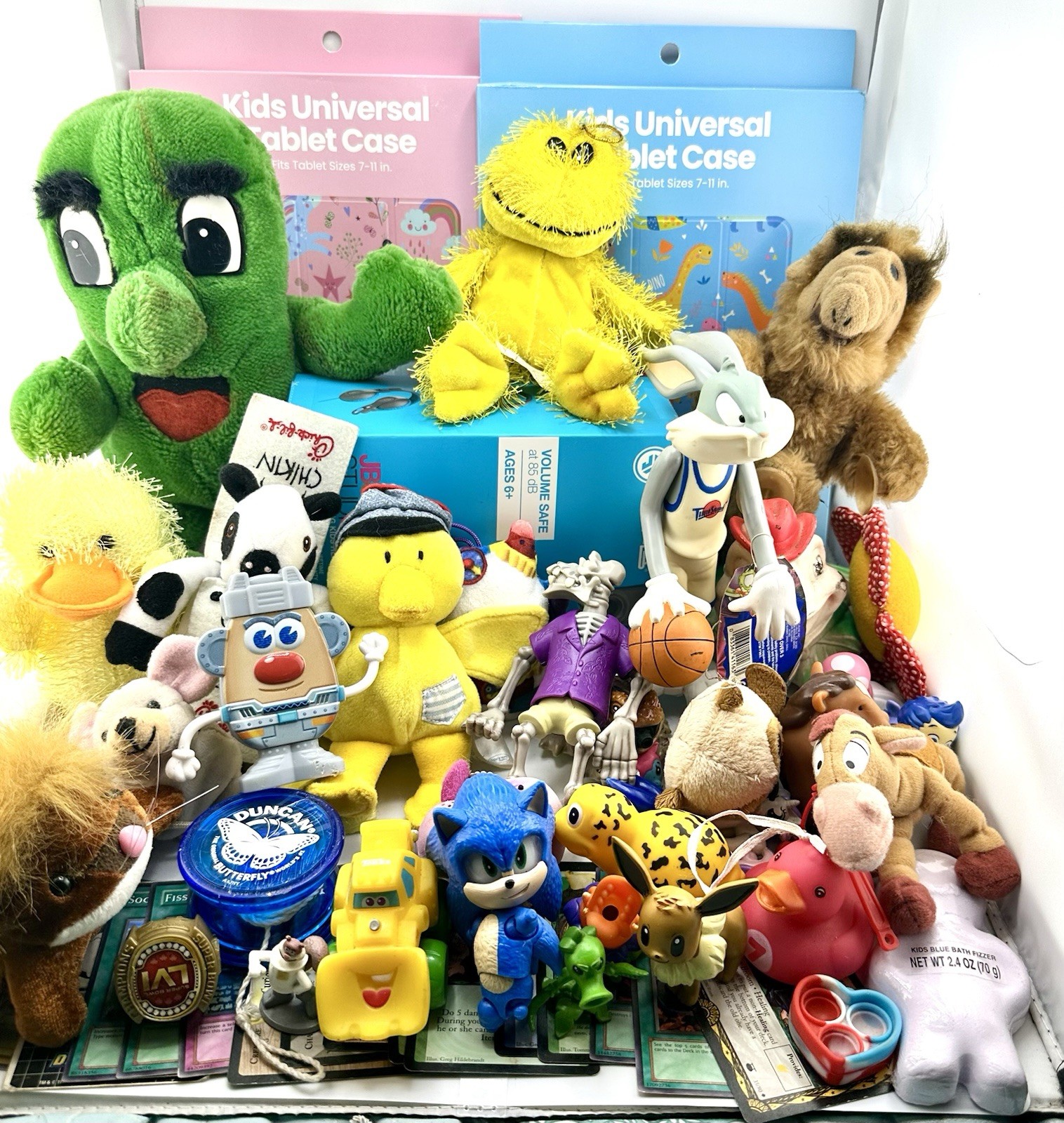 Vintage  To Now Junk Drawer Kids Toy Collectors Lot Alf Yugioh Plants Vs Zombie