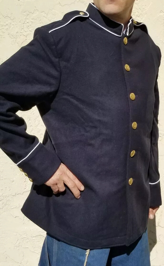 US Army M1902 Dress Blue Infantry Tunic Coat Size 52