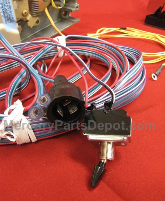 New Mercury OEM Binnacle/Concealed Console Mount Remote Control Kit 88688A26