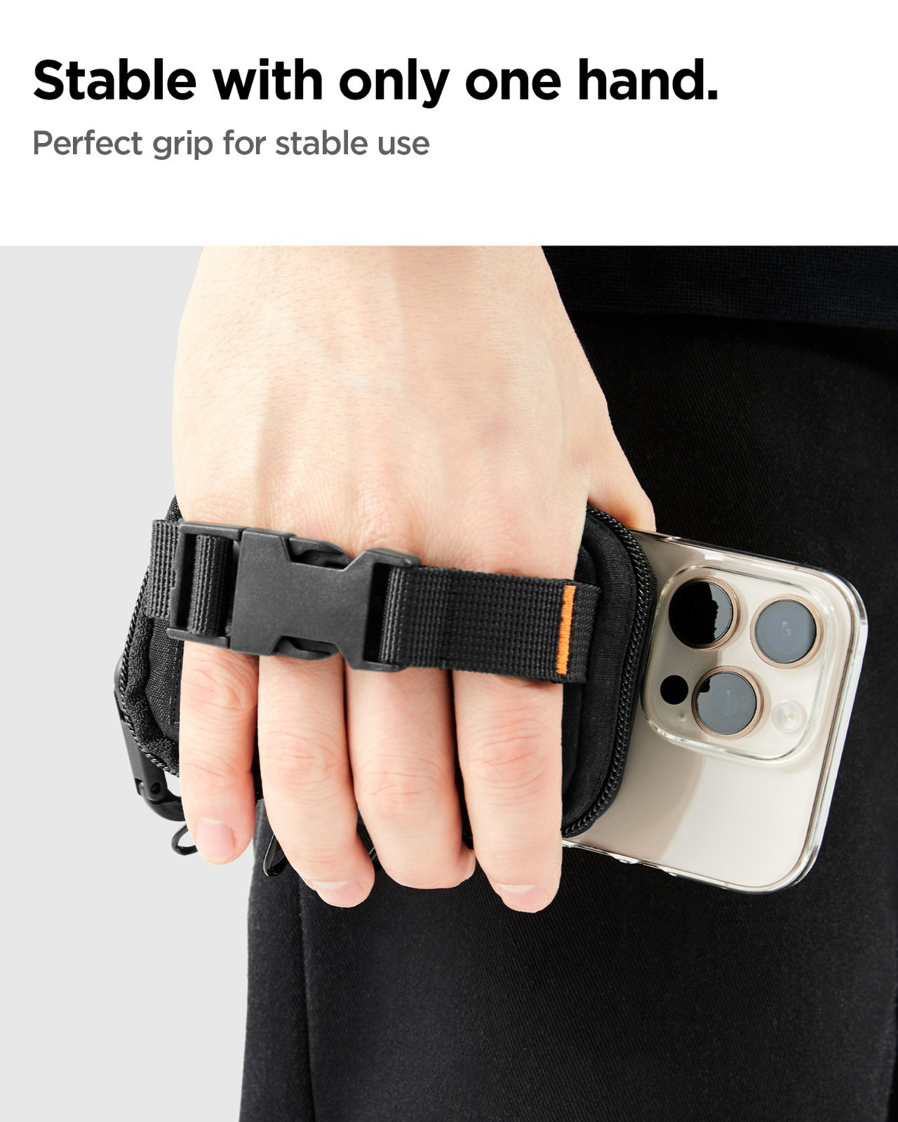 Spigen Snap Zip Pouch | EDC Mini MagSafe Backpack Organizer Card & AirPod Holder