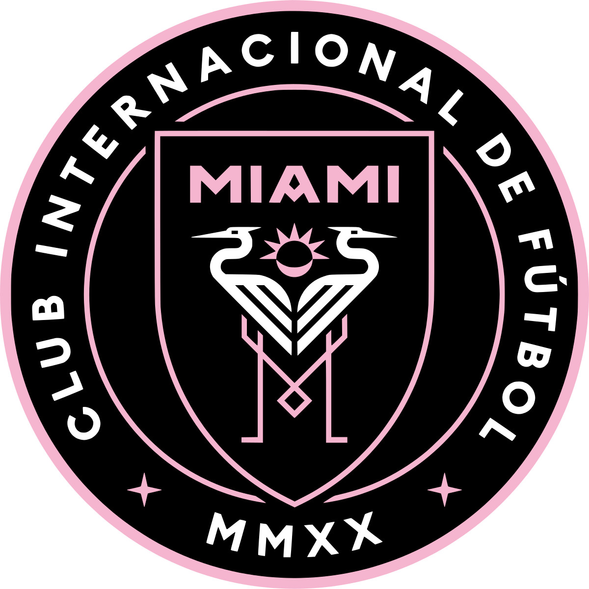 Inter Miami CF MLS Weather Resistant Vinyl Die Cut Sticker Decal 01