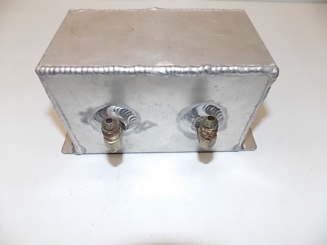 Alum 2 Chamber Brake Fluid Reservoir billet port race tilton brembo 061725-14