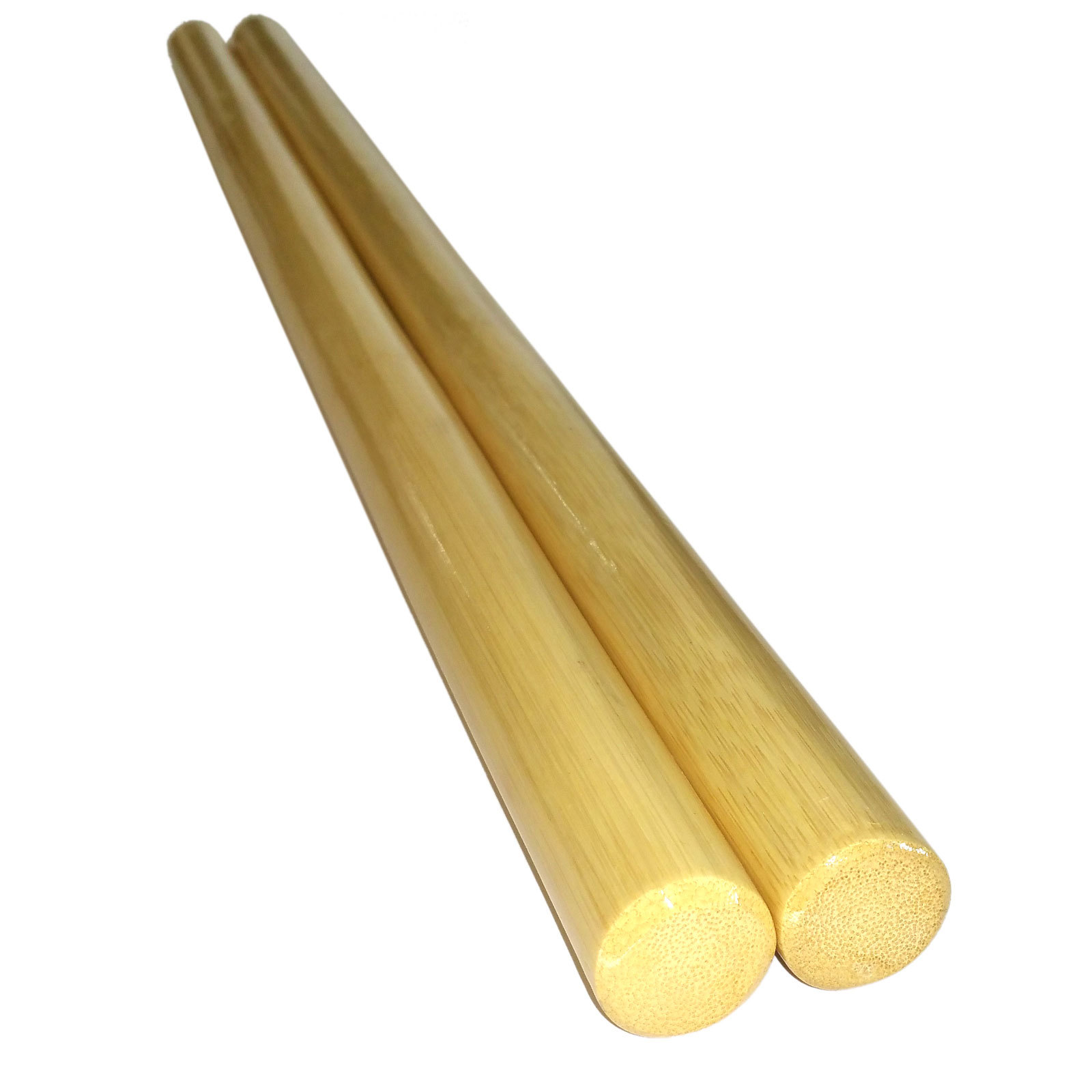 New Escrima Sticks (Pair), Kali Arnis 28" Rattan for Martial Arts, Skin Off