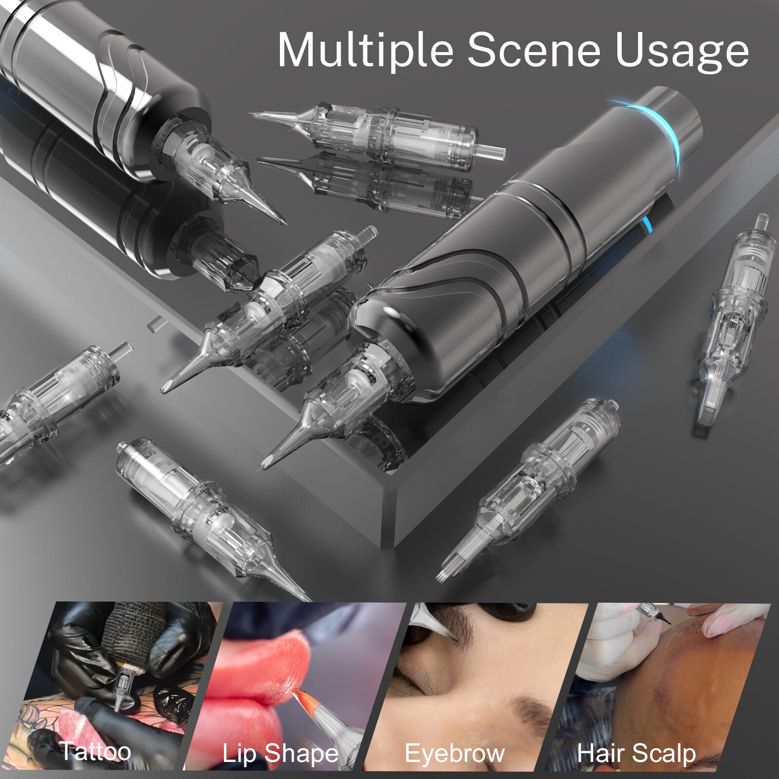 20-100Pcs Mixed Professional Sterile Tattoo Cartridge Needle Individual Package