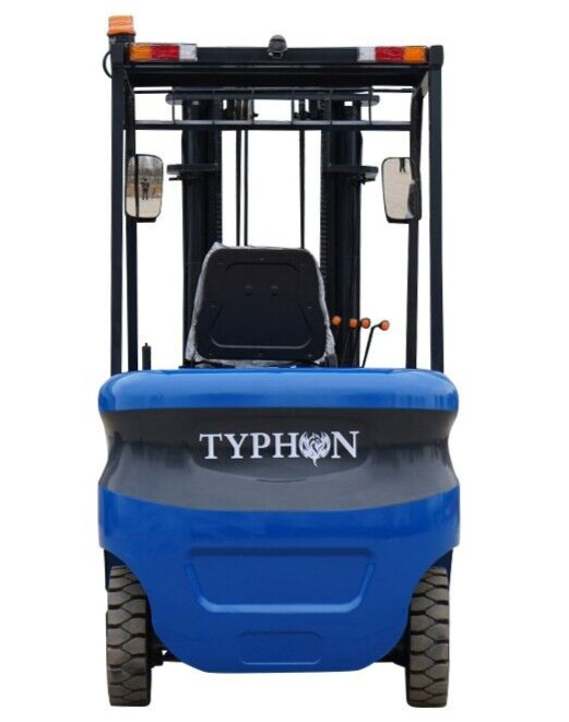 New 2 Ton Rated Capacity TYPHON Electric Forklift Lifter w Side Shift, 3 Stage