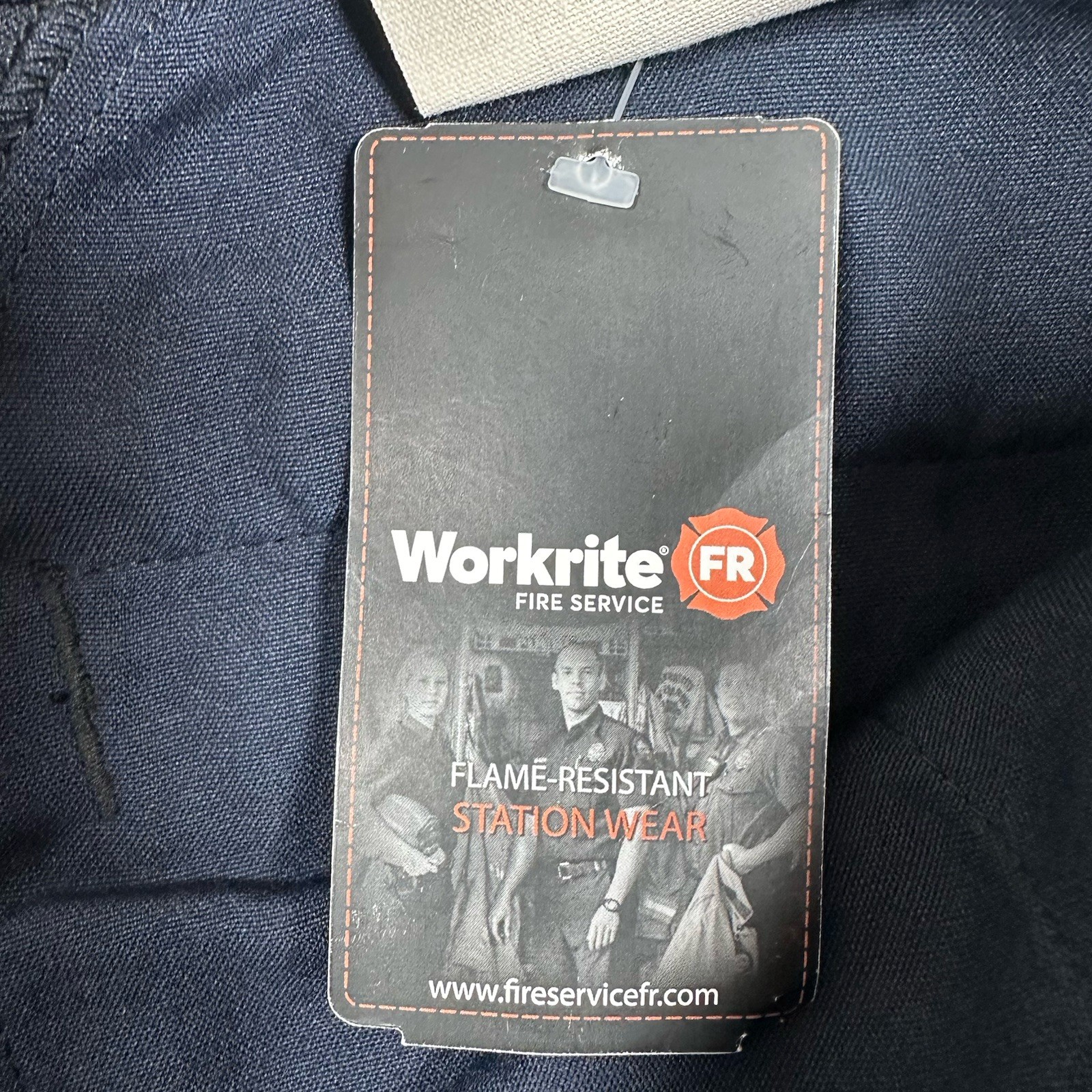 Workrite Pants Mens 36x32 Blue Straight Flame Resistant FR Nomex Fire Service