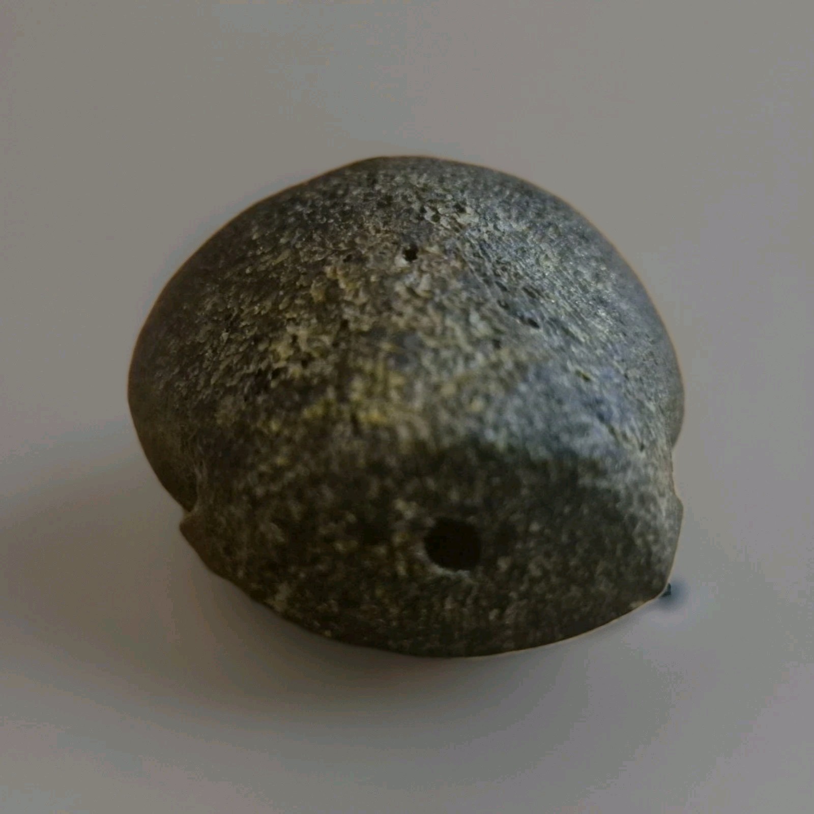 Rare Large Tibetan Kapala Citipati Bead - Relic