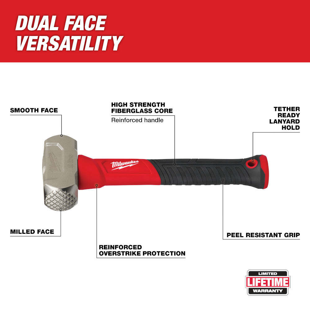 Milwaukee 48-22-9311 2 Pound Fiberglass Drilling Hammer