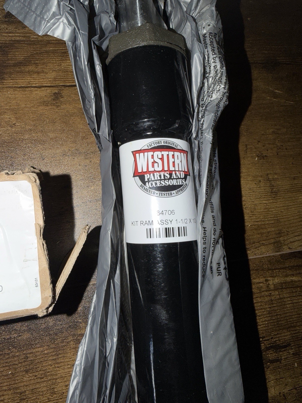 NEW! Western Midweight Snow Plow Angle Cylinder 64706 1.5x10 Series 2 Pro-Plow