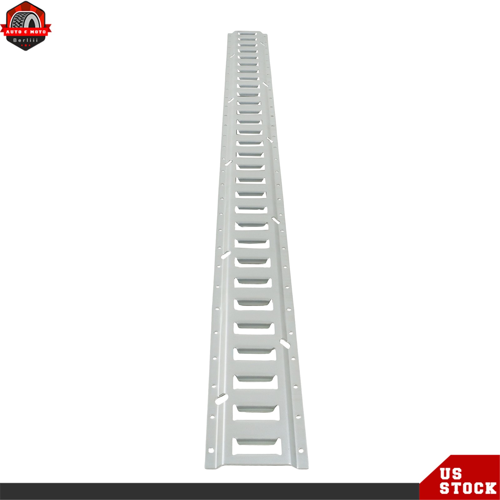 Fit For E Track Tie Down Rail Kit 5' E Track Rails Enclosed Cargo Trailer 34 PCS