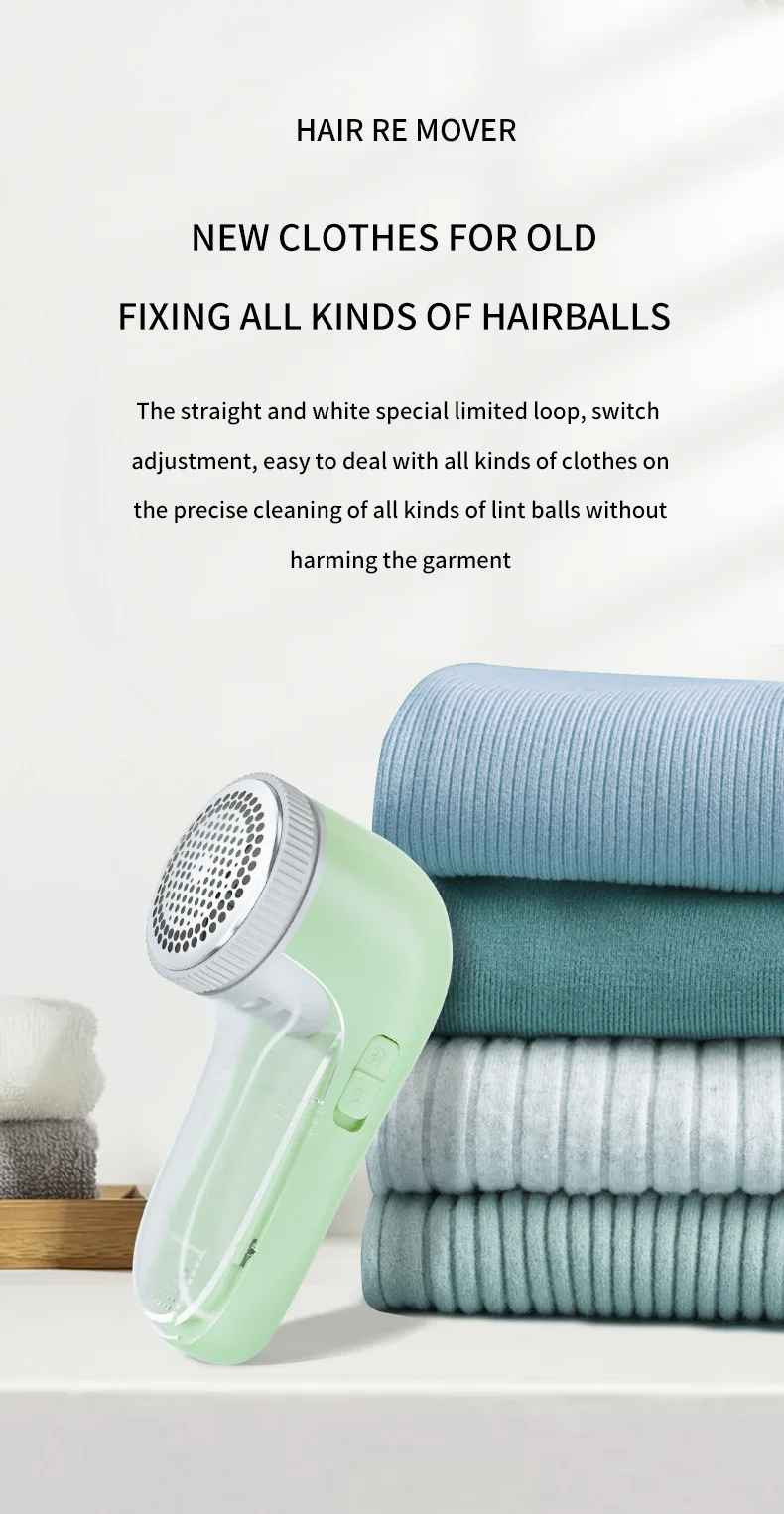 Electric Clothes Lint Pill Fluff Remover Fabrics Sweater Fuzz Shaver Household