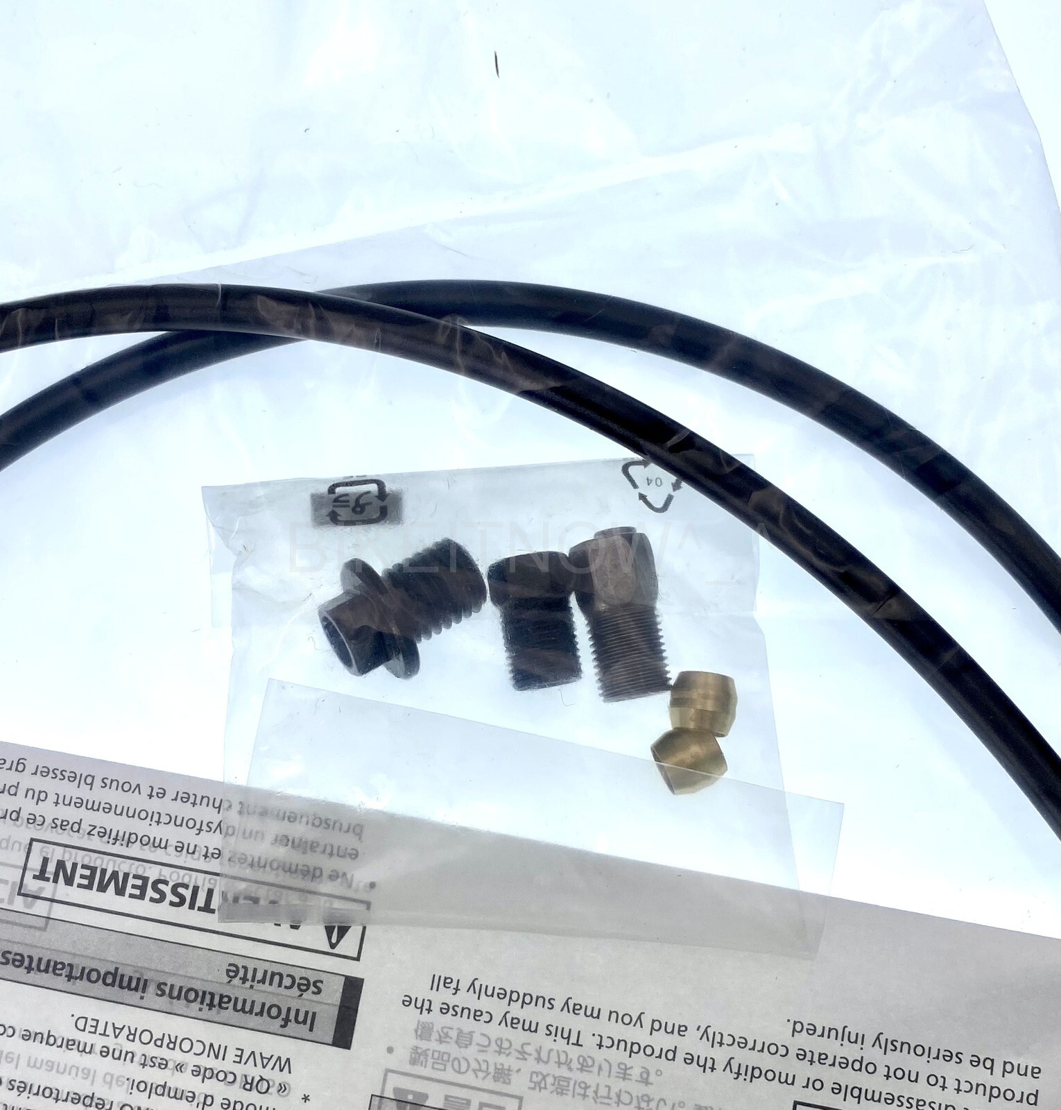 SHIMANO SM-BH90-JK-SSR Disc Brake Hose Set 1000+1700mm, for Dura-Ace Ultegra 105