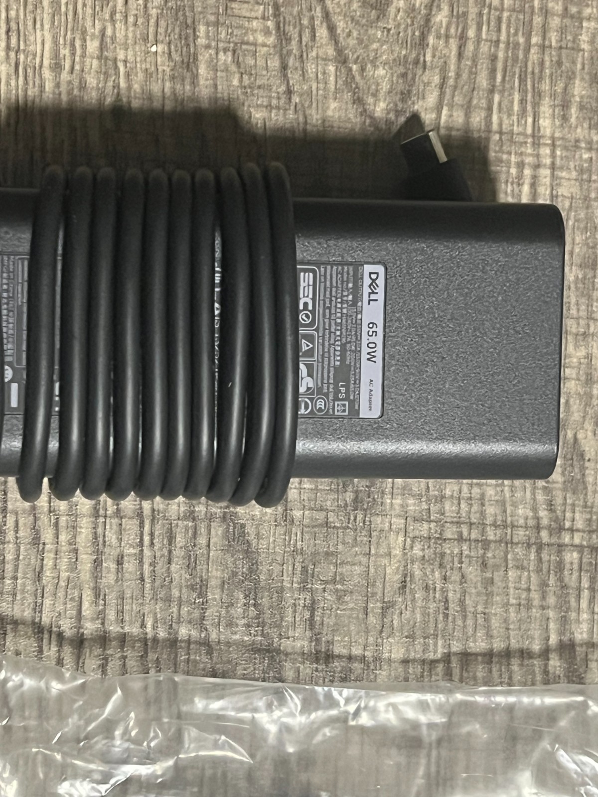 Genuine Dell Laptop Charger 65W USB Type C AC Power Adapter (LA65NM190)