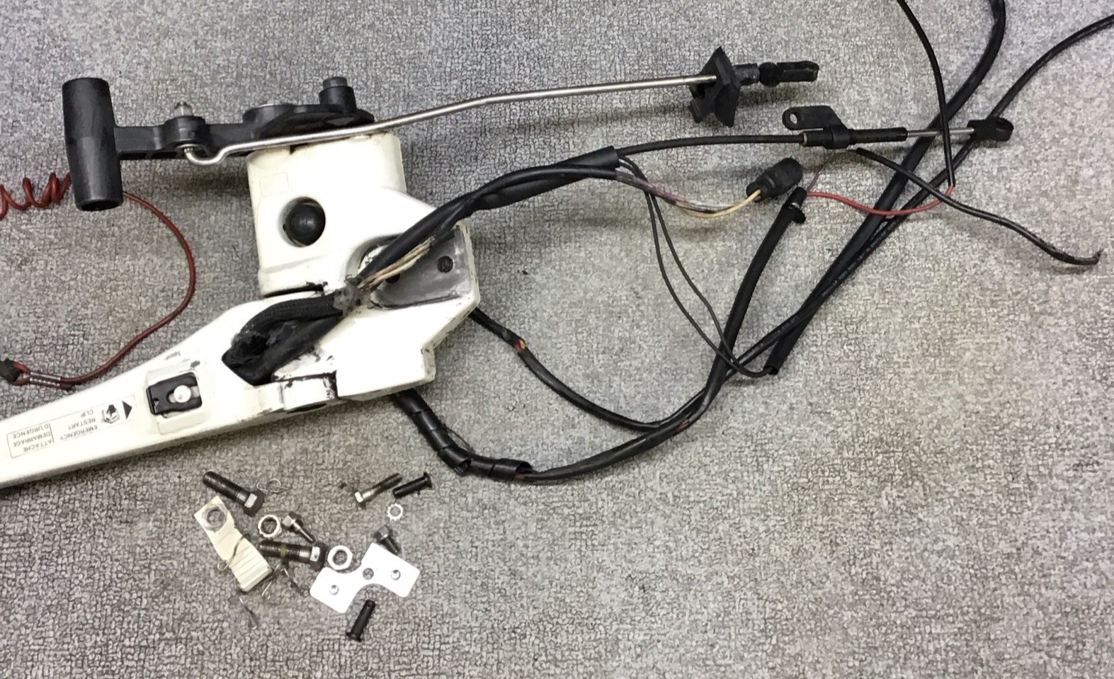 40-50hp Johnson Outboard Tiller Steering Handle Kit Assembly freshwater 0434102