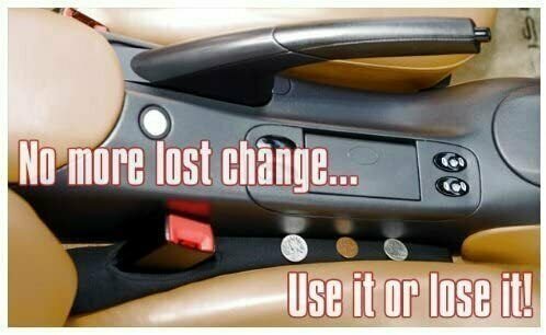 Drop Stop - The Original Patented Car Seat Gap Filler (Shark Tank) - Set of 2