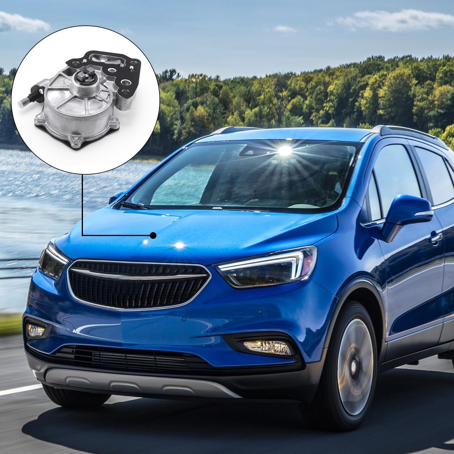 Vacuum Pump 12704586 for 2016-2022 Chevrolet Malibu Trax Spark Cruze 1.4L 1.5L