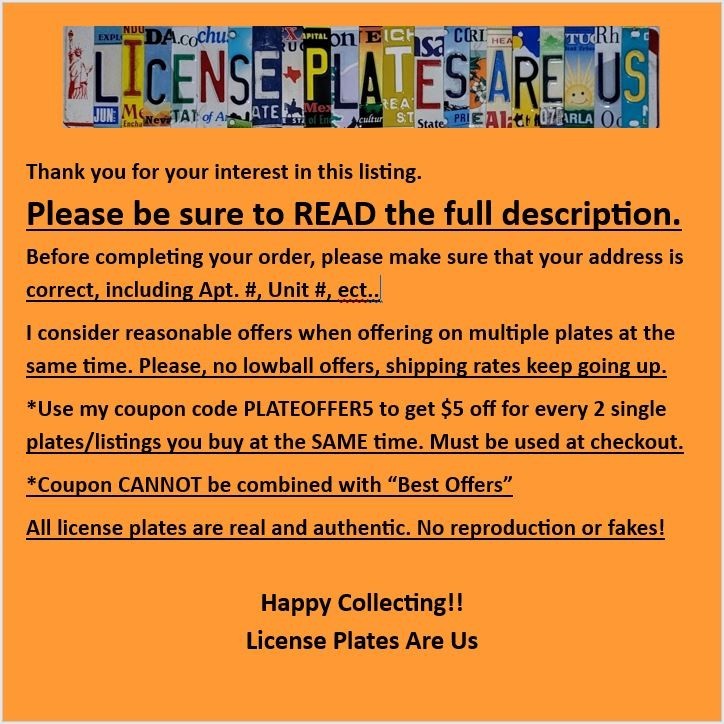 License Plate Lot RI MA ID IL🔥FREE📬🔥Rhode Island Massachusetts Idaho Illinois