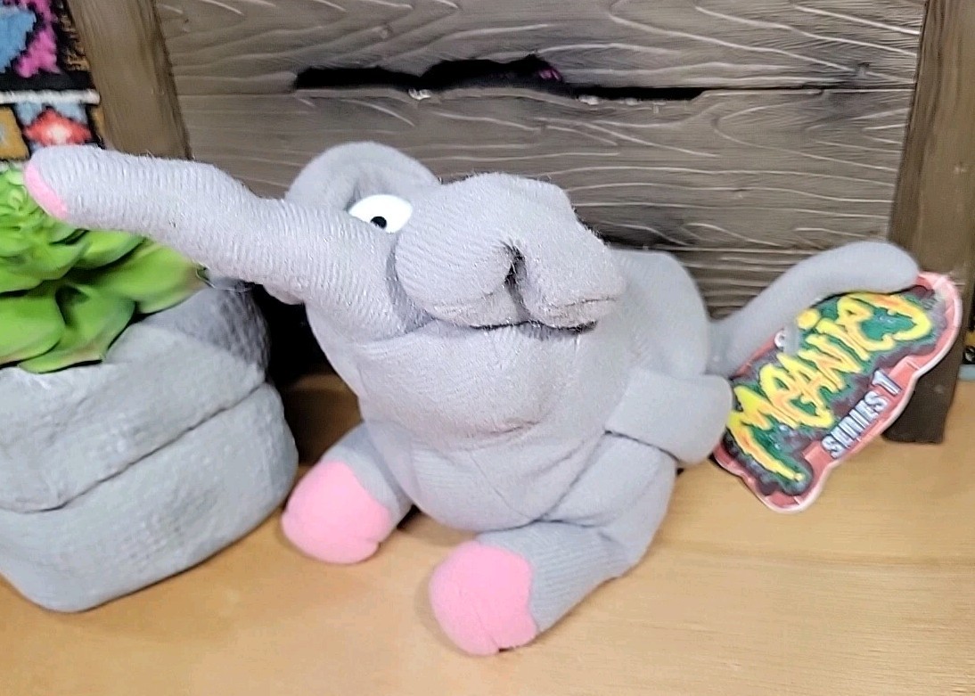 Meanie Beanie Series 1 Bart the Elephant Fart Passing Gas Pooping Crude Plush