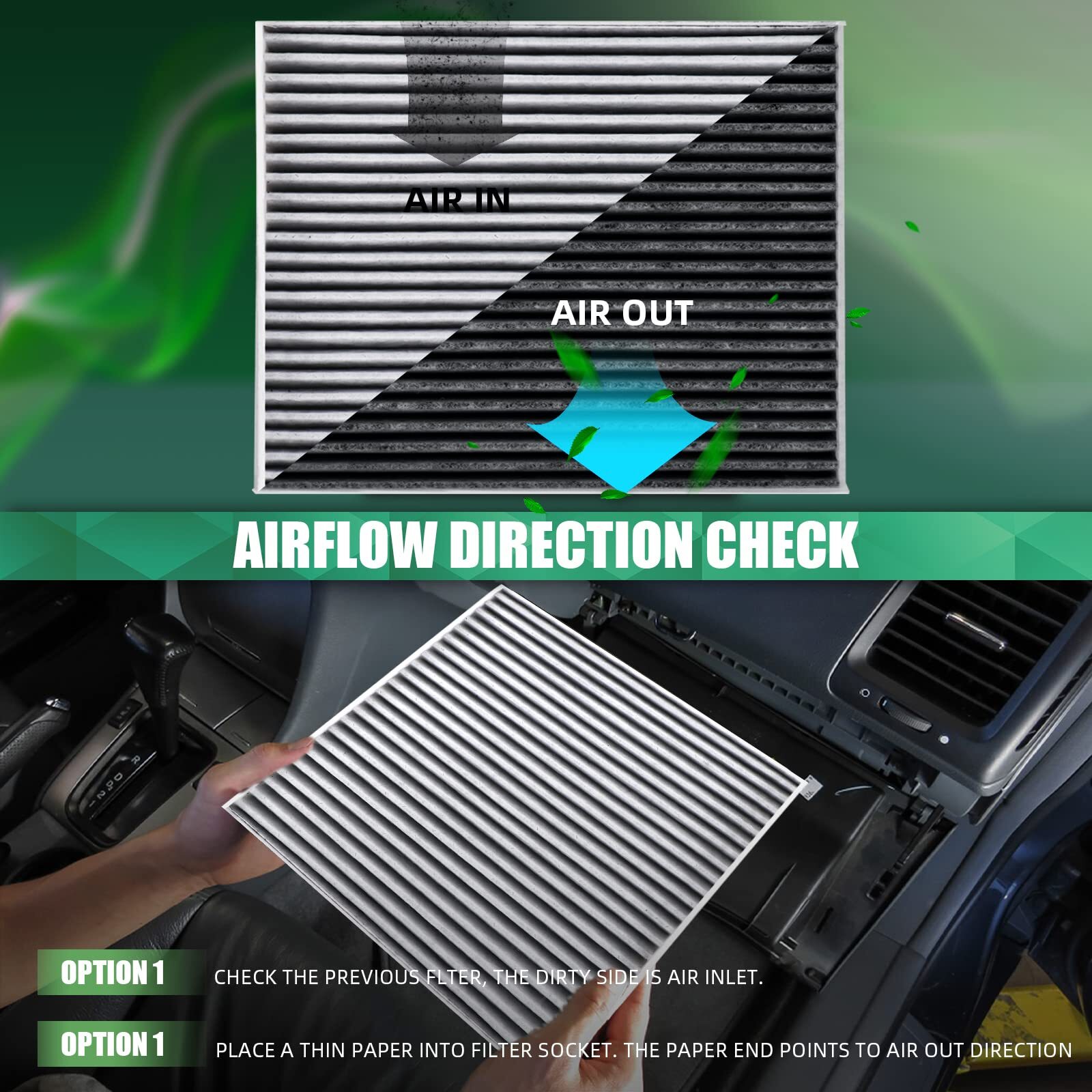 2PCS CF10285 Cabin Air Filter fit TOYOTA LEXUS CHARCOAL CARBON Fast shipping
