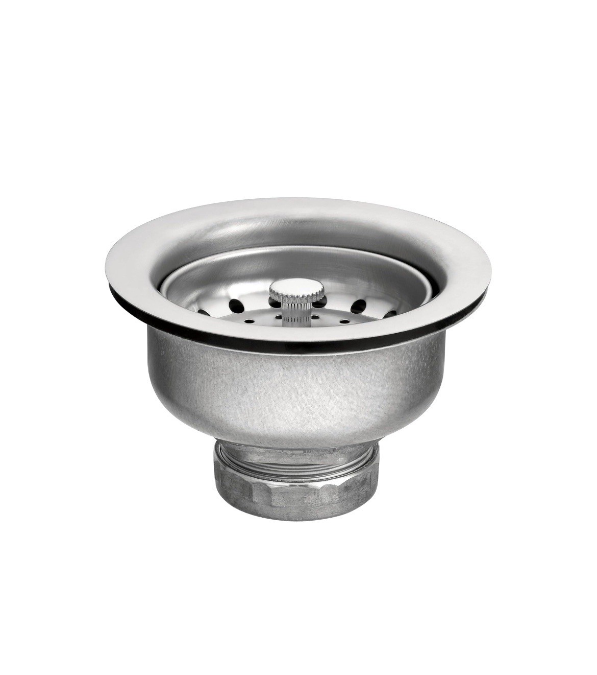 MOEN 3-1/2” Stainless Steel Basket Strainer with Drain Assembly in Satin