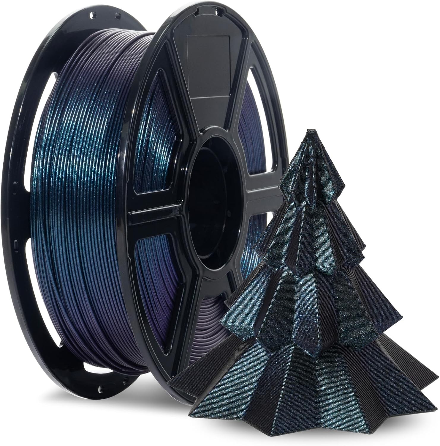 FLASHFORGE Rapid PETG Filament 1.75mm 3D Printer Filament 1KG Spool Max 600mm/s