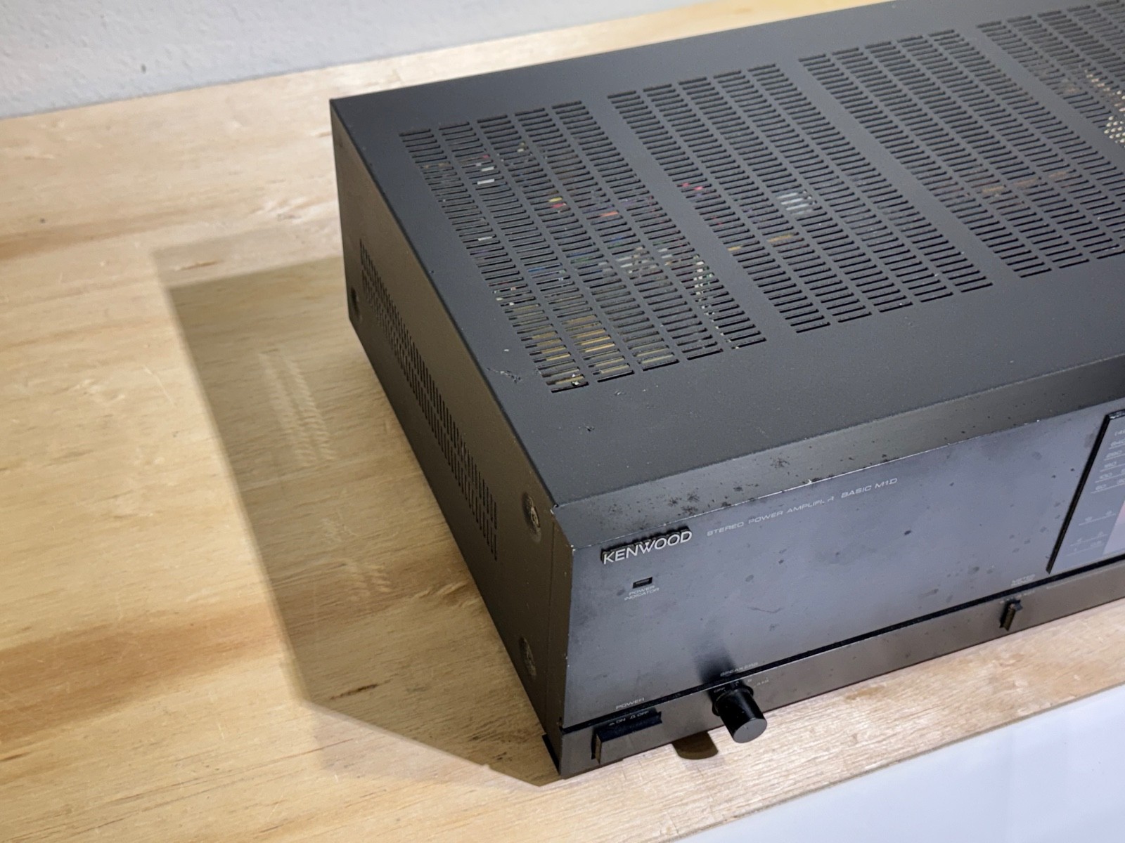 Vintage Kenwood M1D Stereo Power Amplifier | Does Not Work | For Parts or Repair