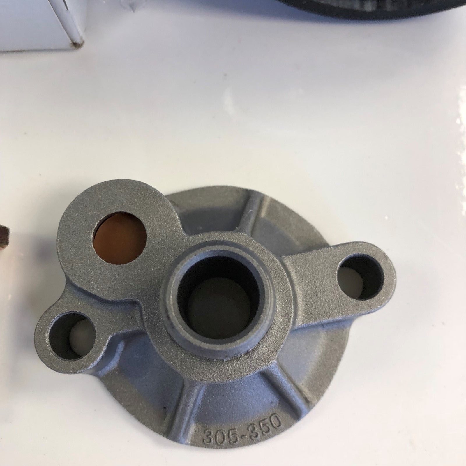 BBC Chevy Oil Filter Adapter BBC Chevrolet 396 402 427 454 With AC Delco Filter