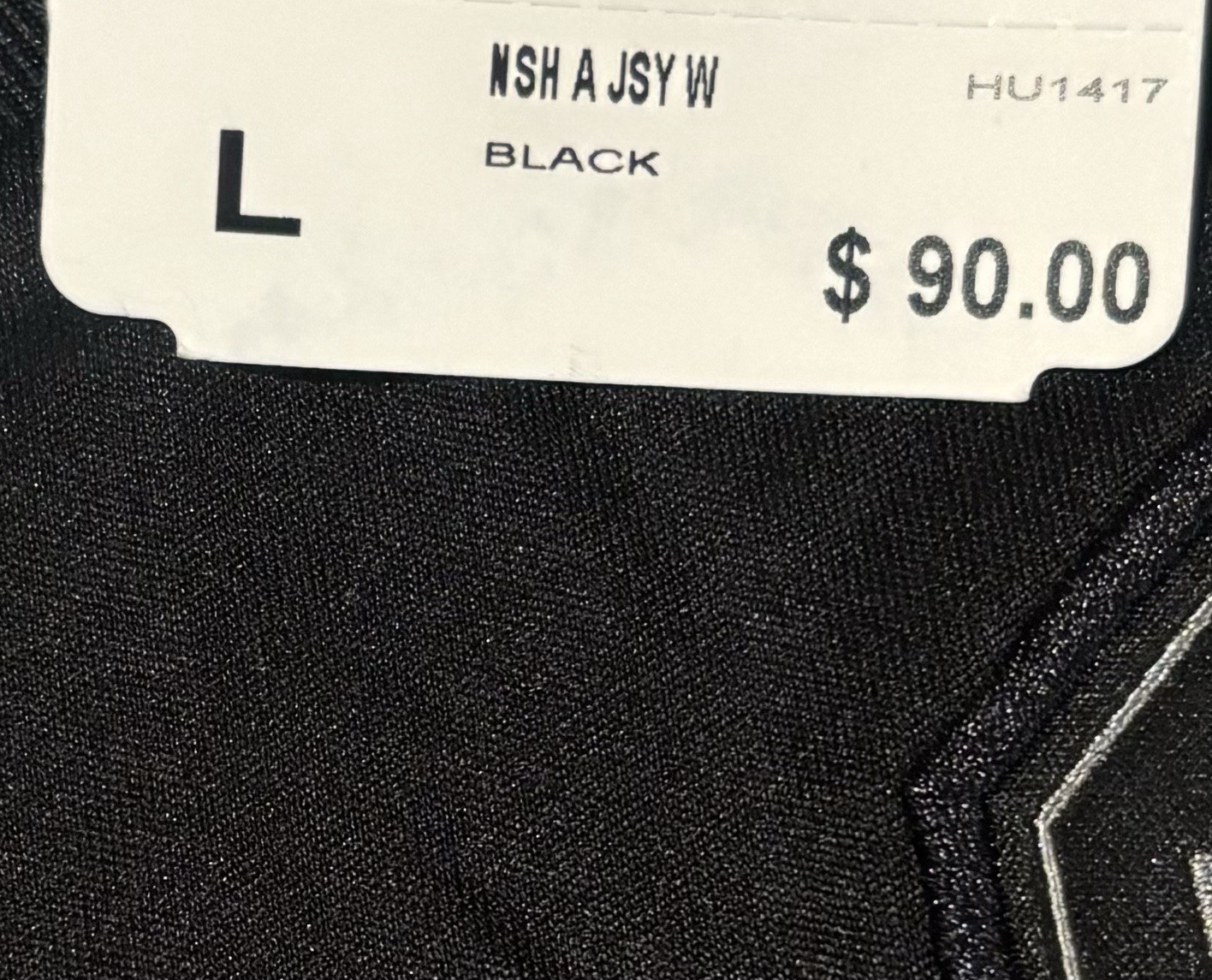 Adidas Men’s Nashville SC 2023 Jersey Size Large IC9620 Black MLS Soccer NWT