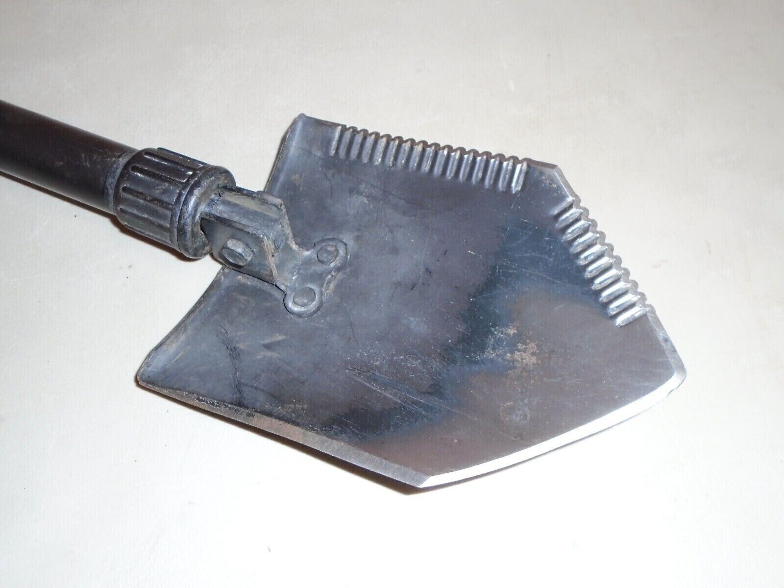 AMES US Military E TOOL ENTRENCHING TOOL SHOVEL & ACU COVER CASE POUCH VGC