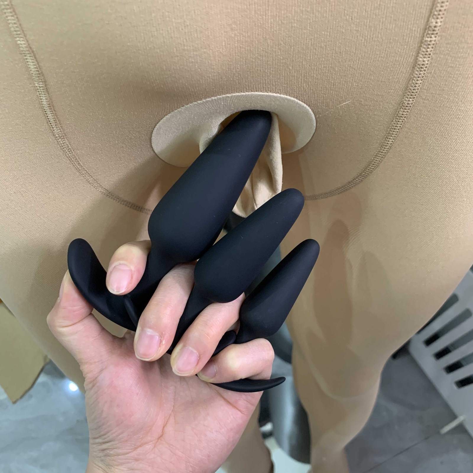 3PCS Silicone Anal Training Starter Kits Beginner Anal Trainer Butt Plug Set US