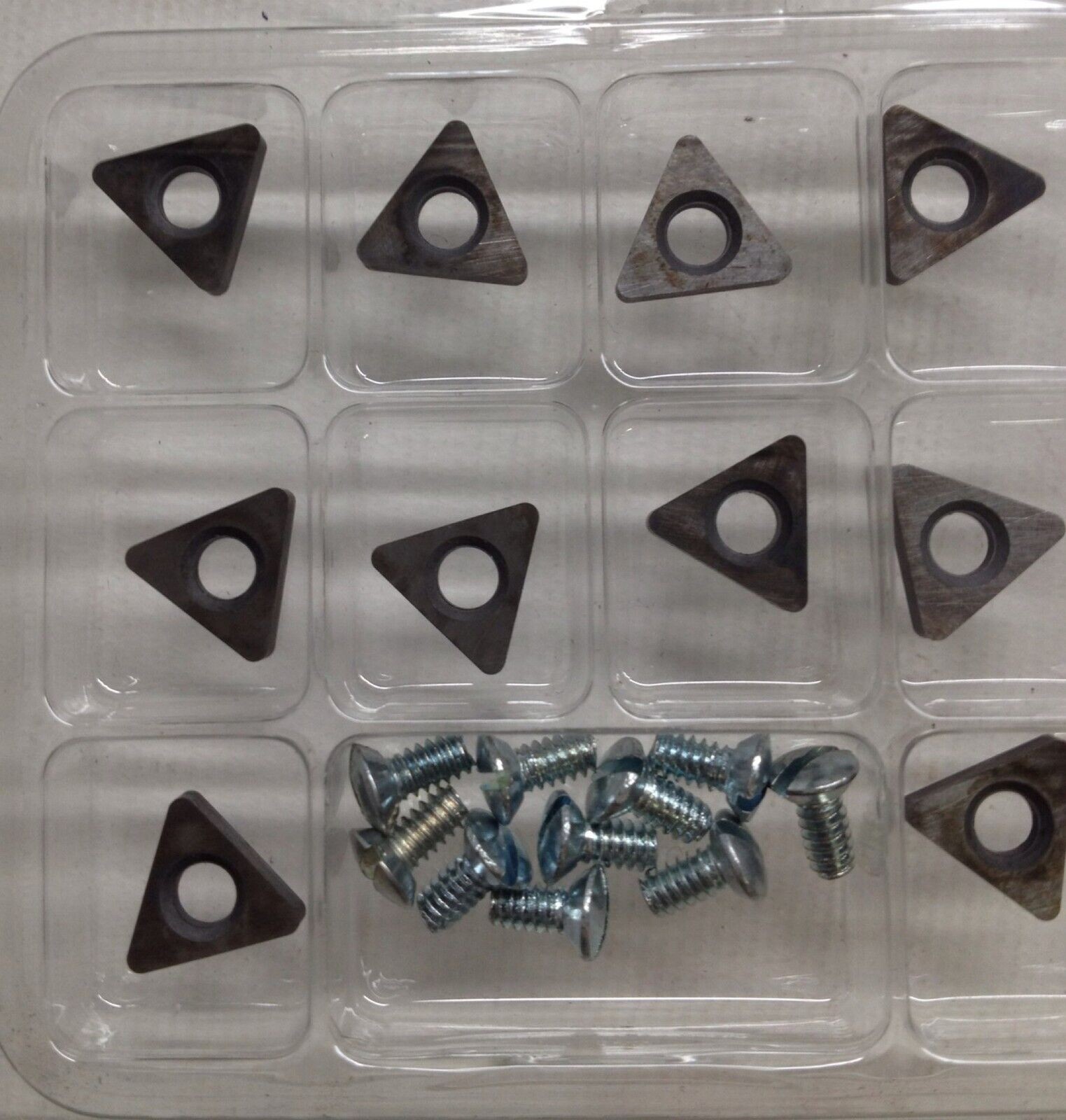 6914-10 AMMCO Negative Rake Brake Lathe Bits Carbide Insert (10 pcs) No. 9069141