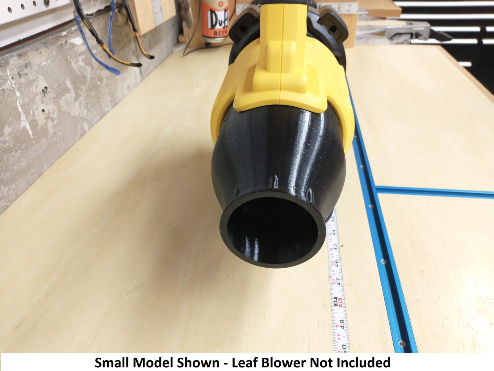 Short, Stubby Nozzle for DeWalt 20V DCBL722 Leaf Blower, Made in USA