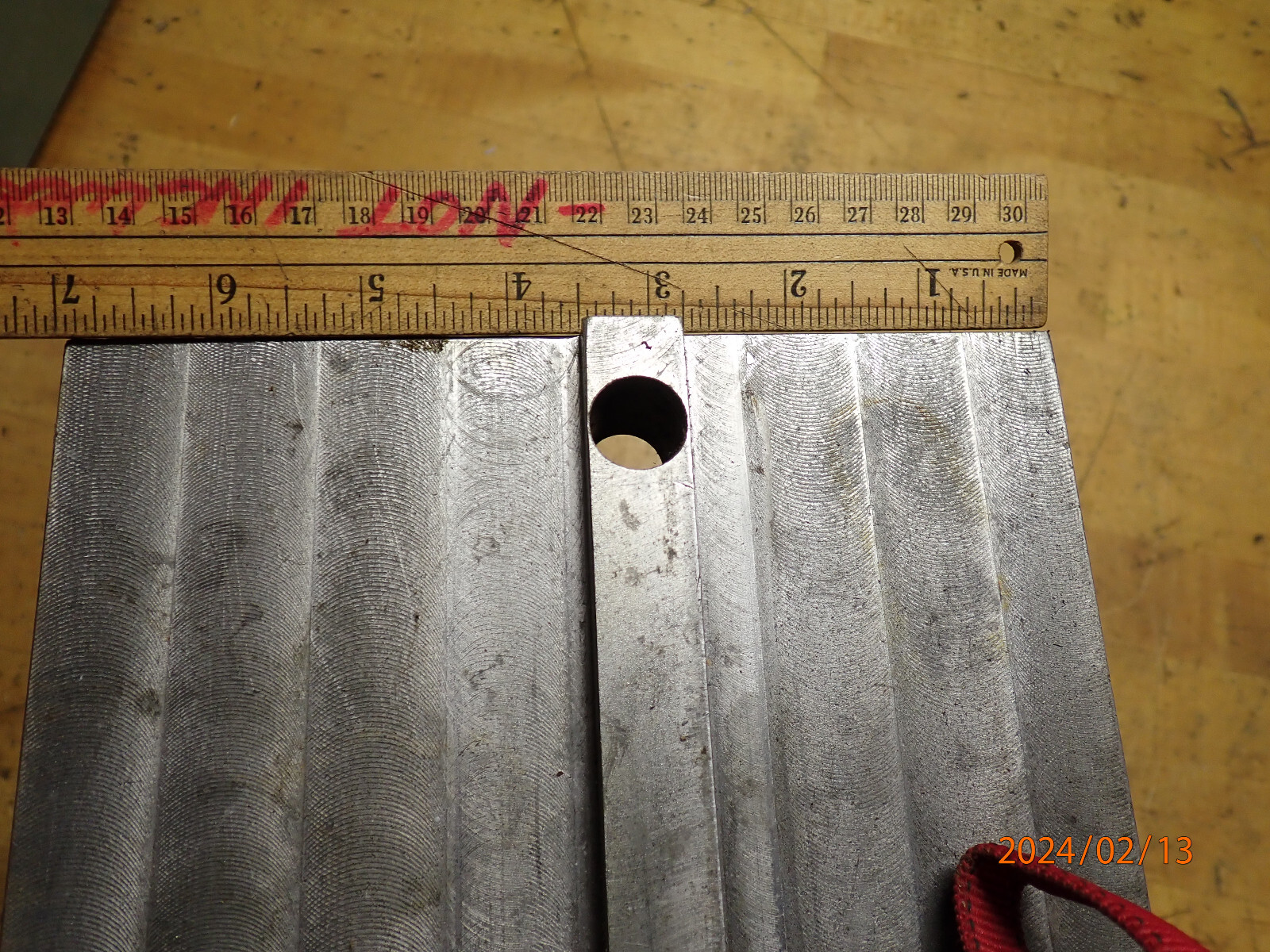 LOT A31 MACHINIST ANGLE PLATE WITH KEY WAY AND 1/2-13 HOLES POSSIBLE SUBURBAN