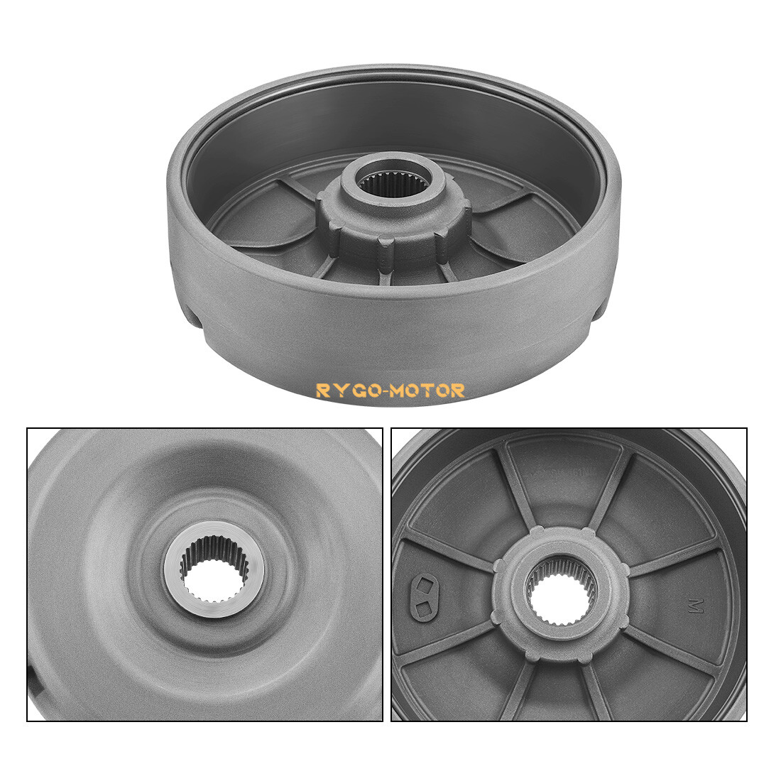 Rear Brake Drum Hub Plate Cover Shoes Kit for Honda Rancher 350 TRX350 2000-2006