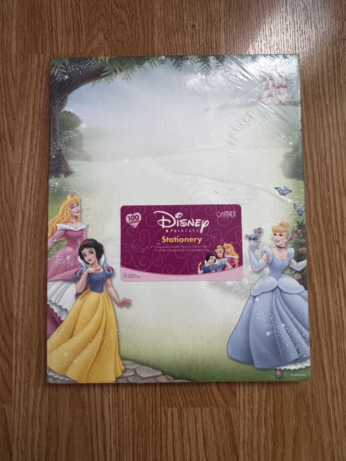 Gartner Studios Disney Princess Stationary Paper 100 Count Printer Paper new