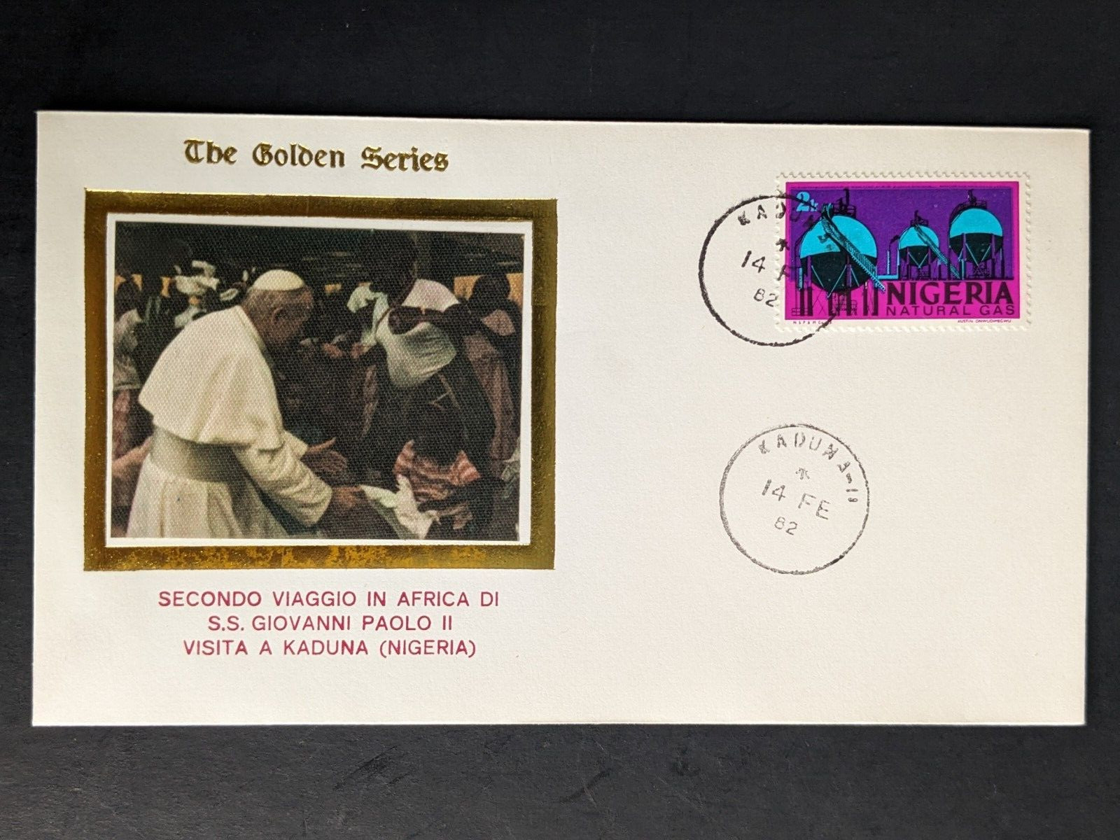 Pope John Paul II, The Golden Series Trip to Africa Nigeria Benin 11 Covers Plus