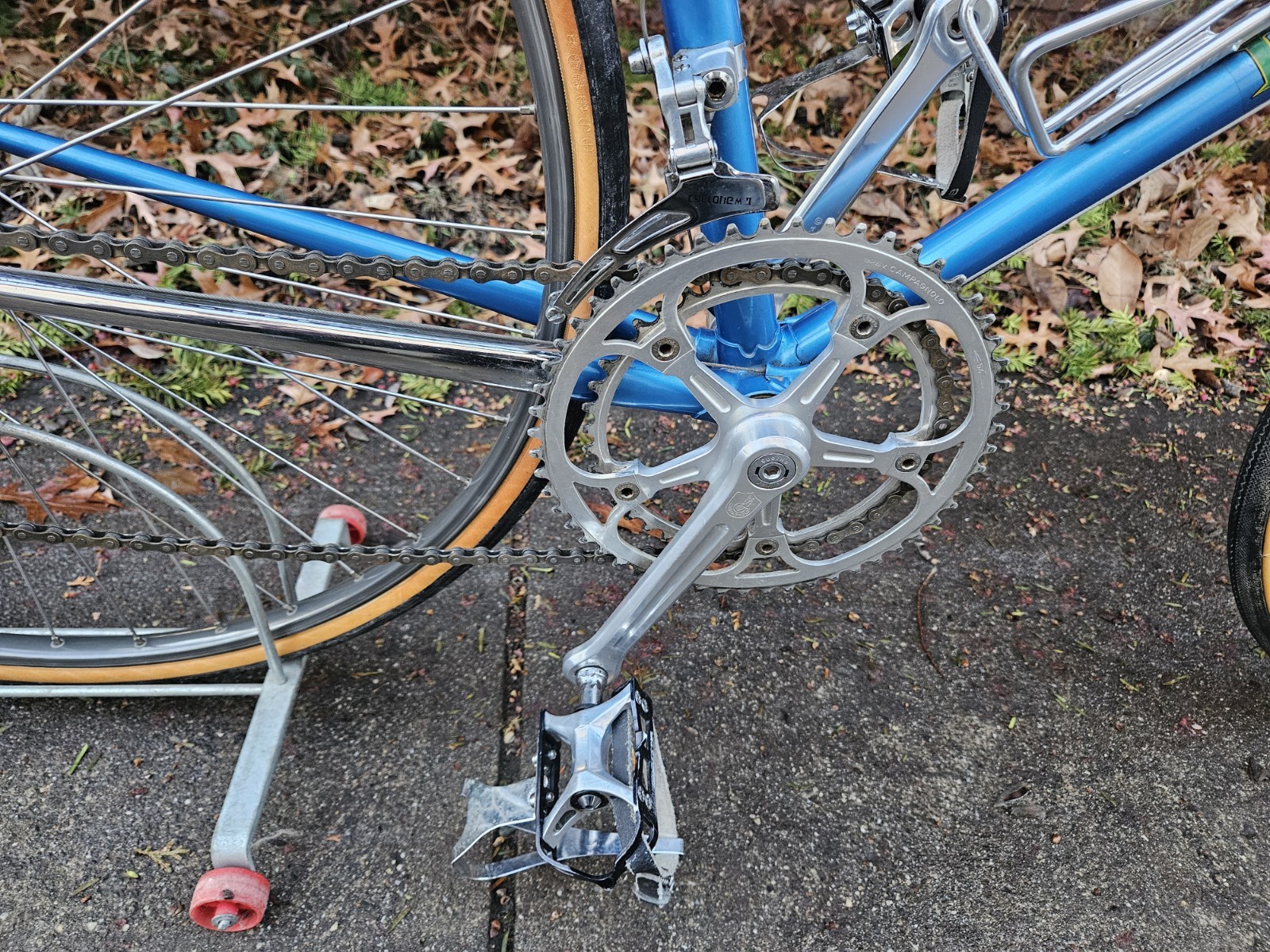 80s Palo Alto (Biemmezeta) racing bike, 14 speed, 65 cm, Columbus f/f, used