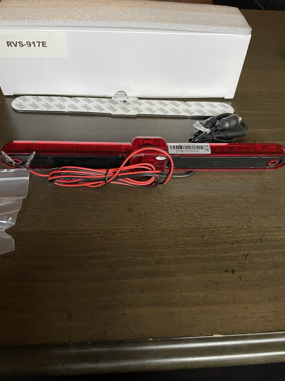 RVS Systems RVS-917 Surface Mounted 3rd Brake Light Backup Camera NEW universal