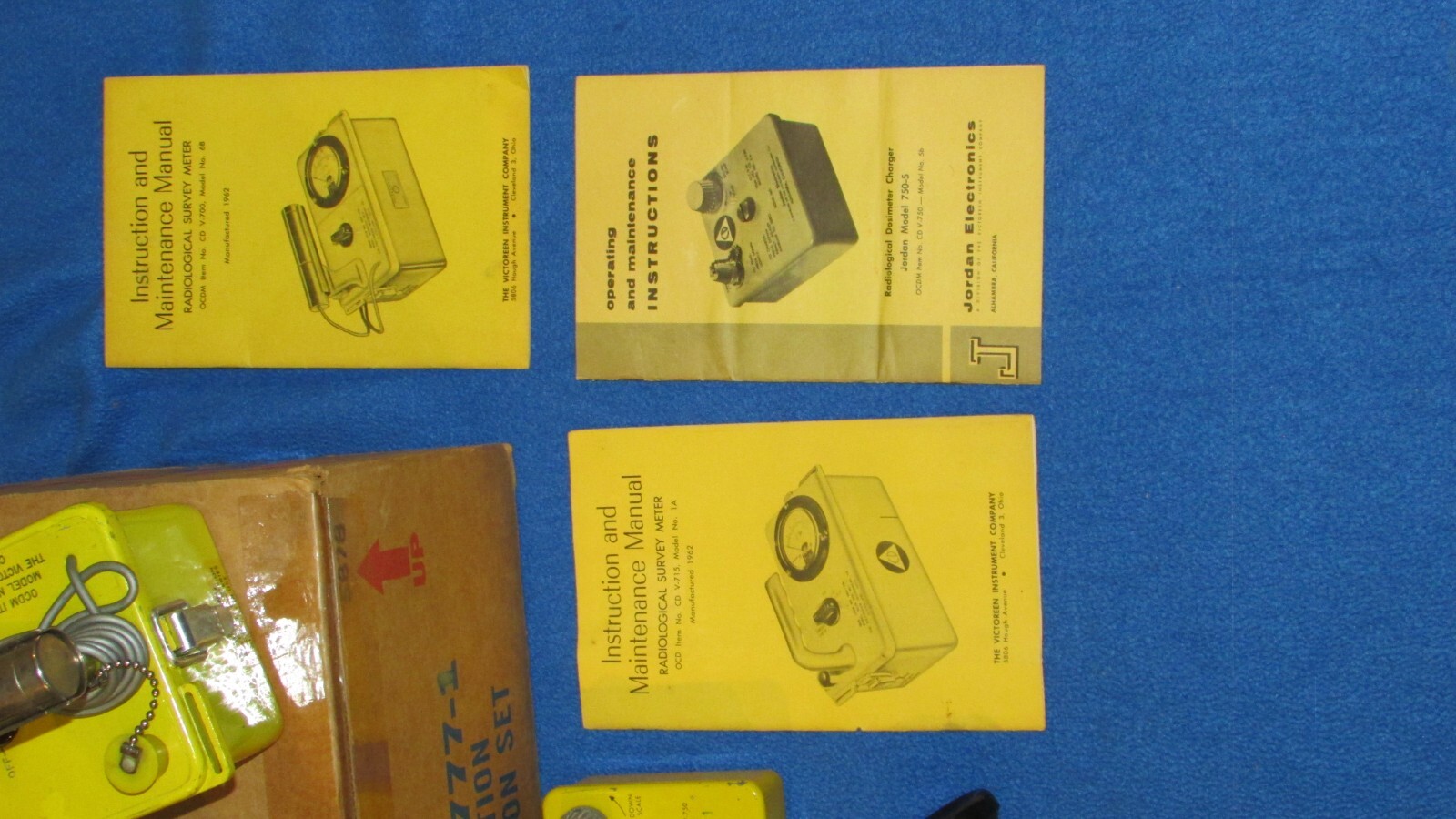 RETROFIT! TESTED! Geiger Counter CD V-777-1 Radiation Detection Set Cold War
