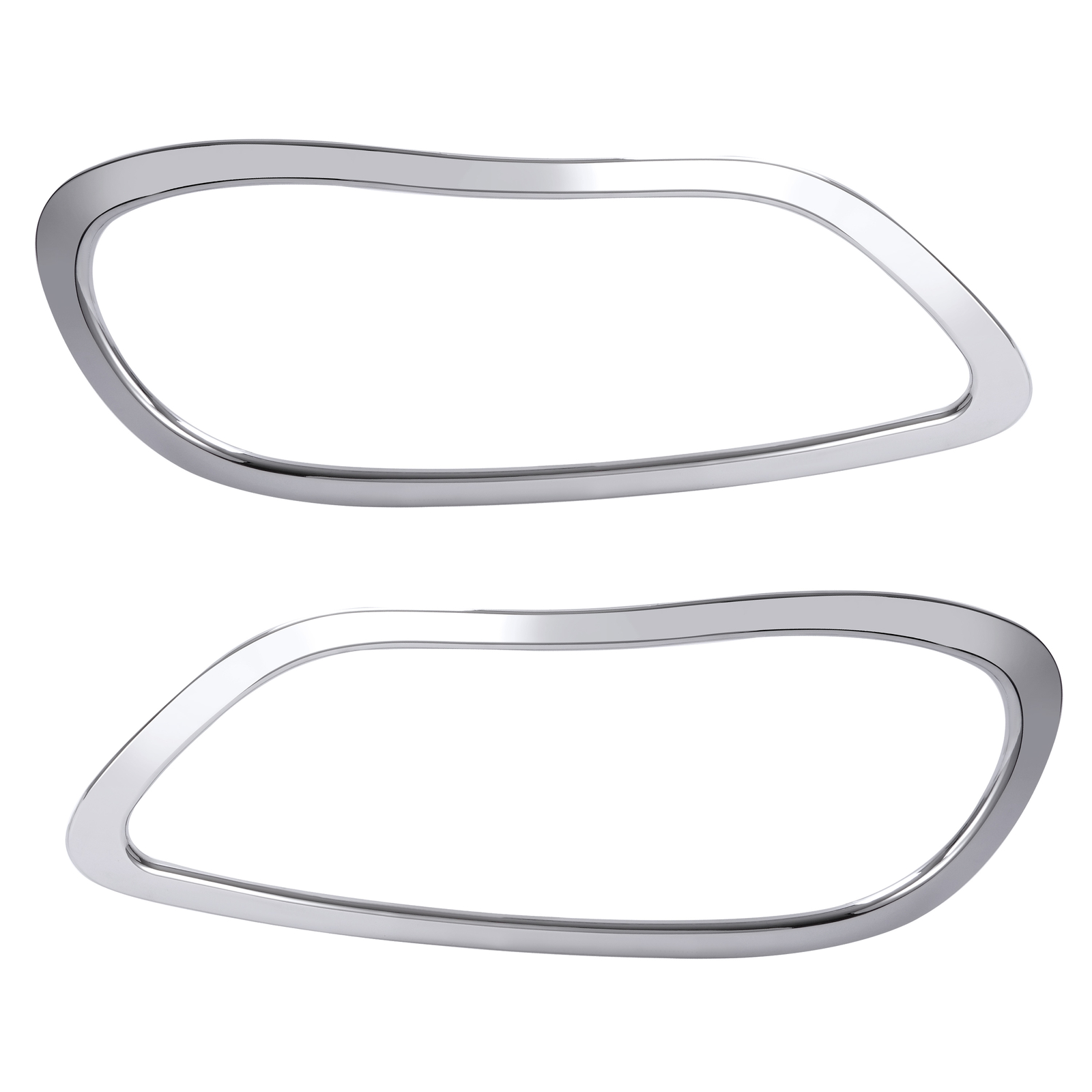 New Headlight Bezels Trims Chrome For Freightliner M2 Business Class 2002-2018