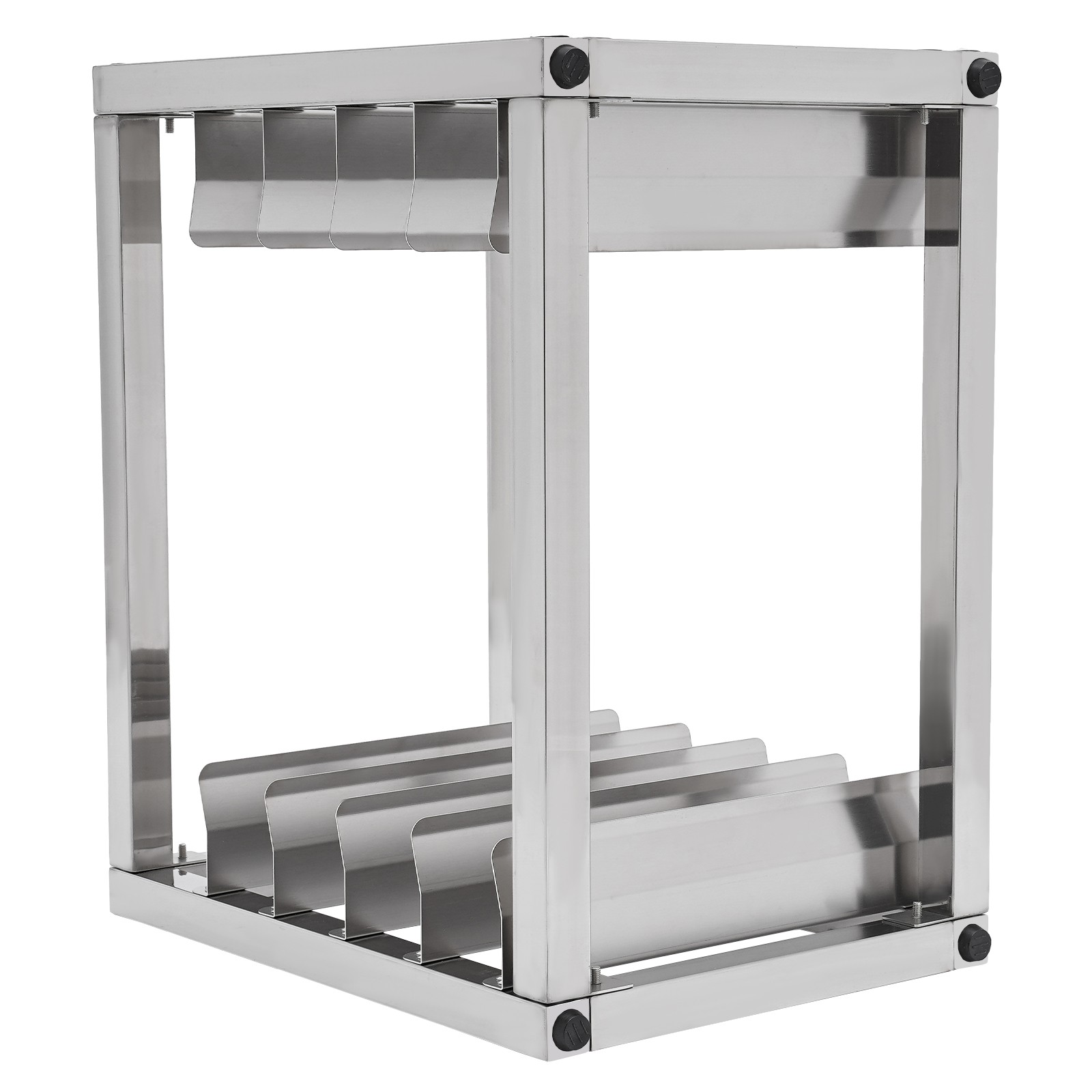 5-tier Kitchen Pan Rack Stainless Steel Baking Tray Rack Tabletop Bakery Rack