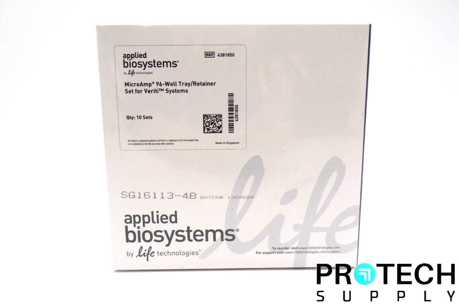 Applied Biosystems 4381850 MicroAmp 96Well Tray Set for Veriti System & WARRANTY