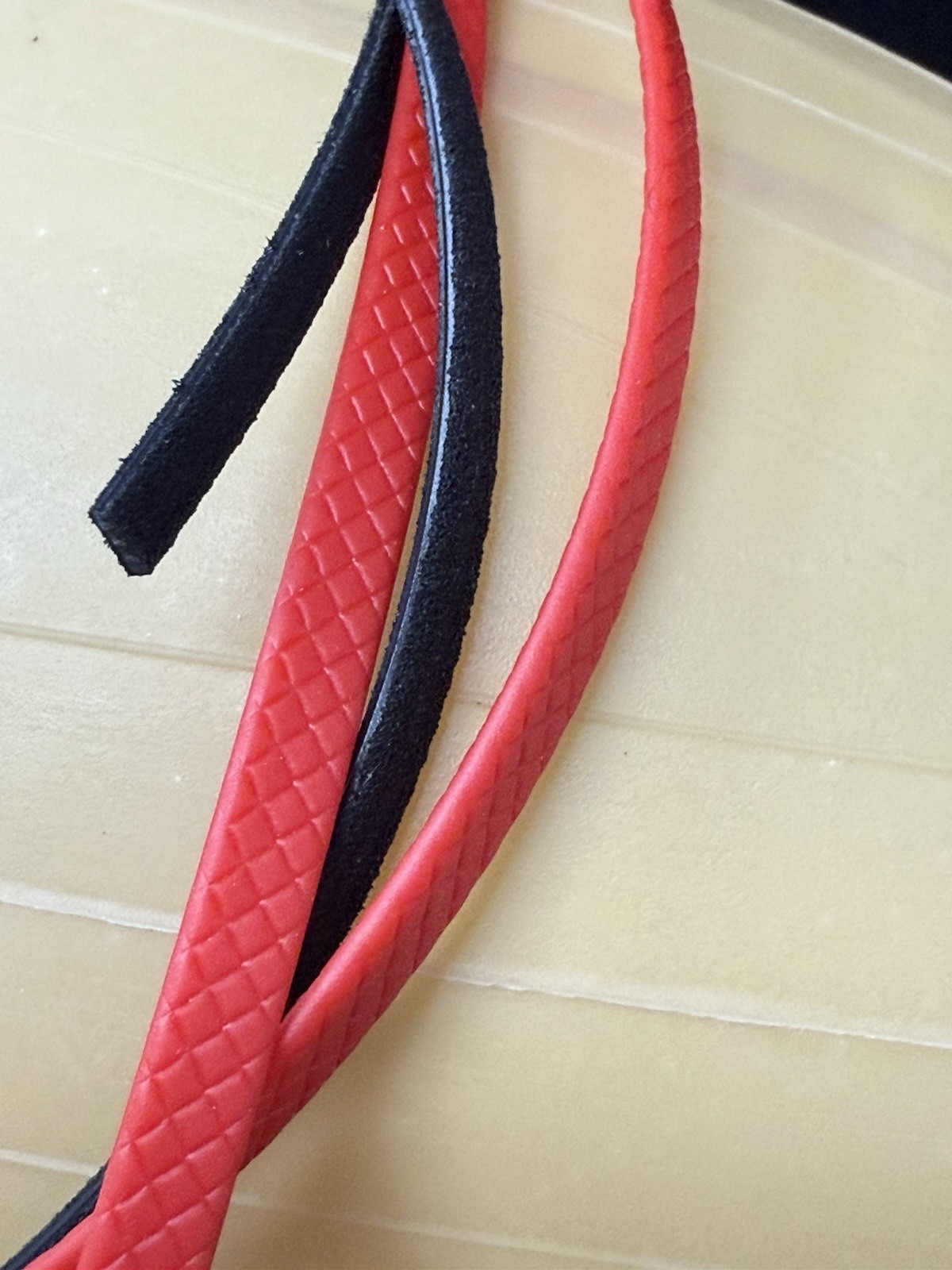 RED Tacky Football Lacing Repair Kit - Tacky Diamond ACL Pattern Lace